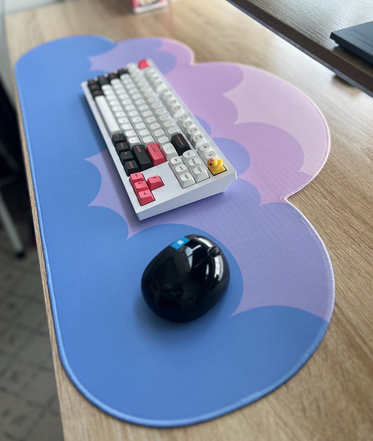 Dawn Water-Resistant Cloud Desk Mat