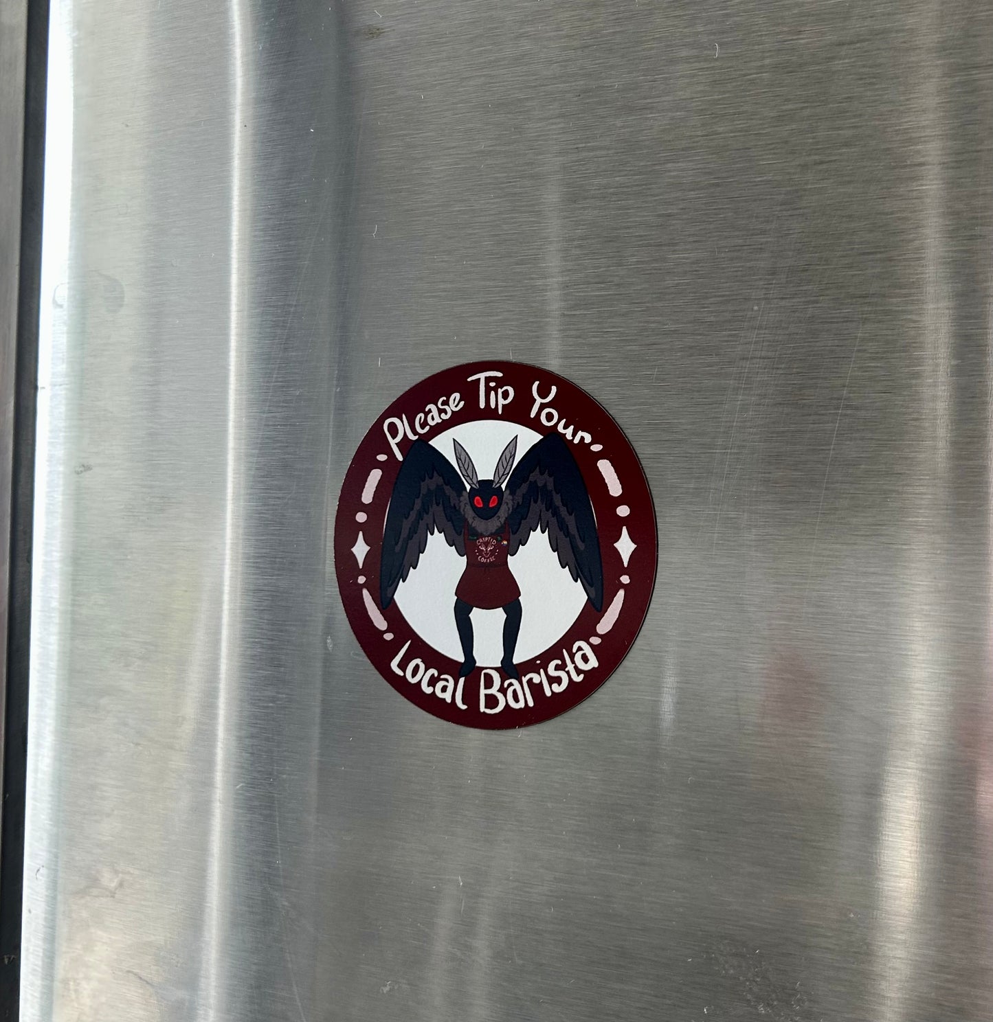 Mothman Magnet Cryptid Coffee