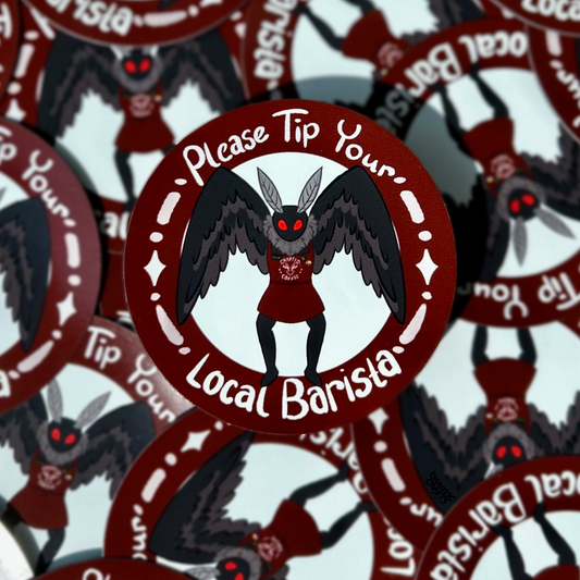 Mothman Magnet Cryptid Coffee