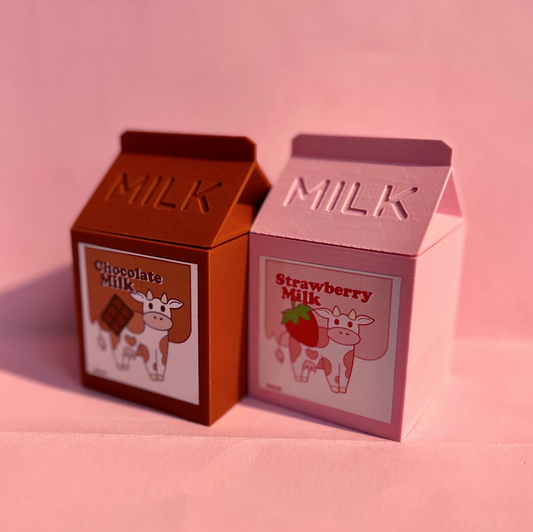 Milk Carton Switch Game Card Storage Container