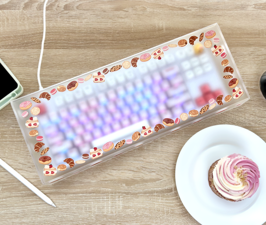 Baked Treats Acrylic Keyboard Cover