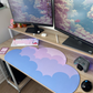 Dawn Water-Resistant Cloud Desk Mat
