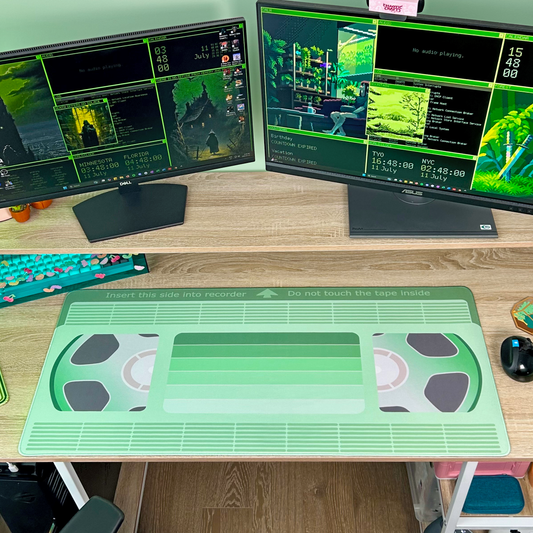 Miami Mint VHS Desk Mat