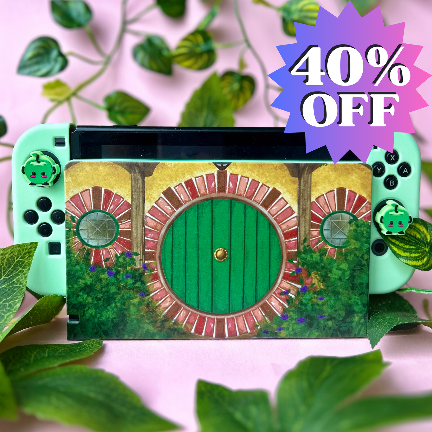 Hill House Fantasy Switch Dock Cover