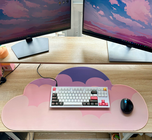 B-Grade Cloud Deskmats
