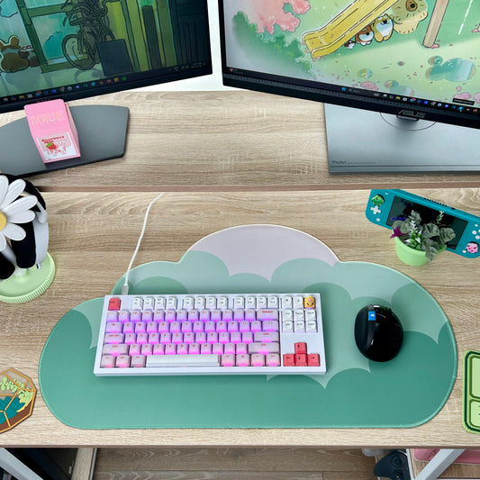 Mini Horizon Water-Resistant Cloud Deskmat