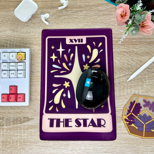 The Star Tarot Card Ergonomic 3D Mousepad