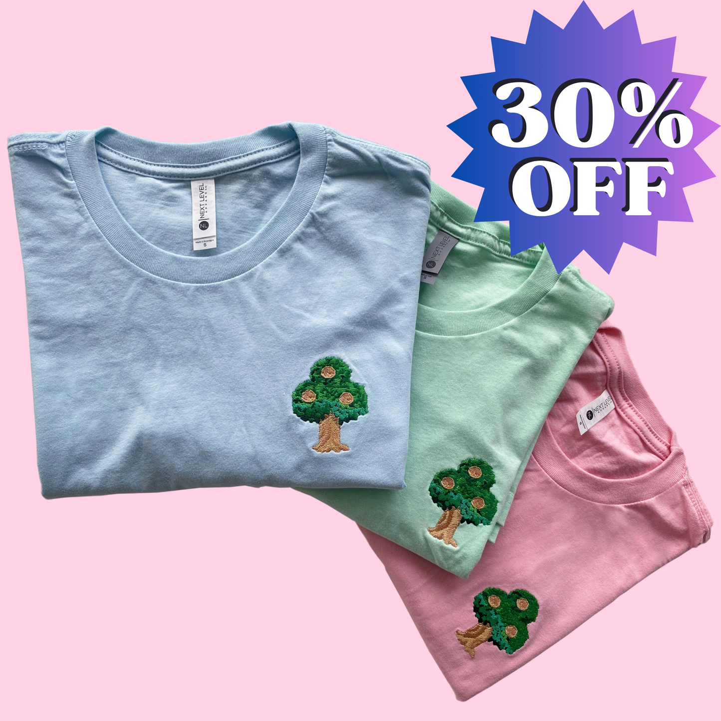 Peach Tree Short Sleeved T-shirt