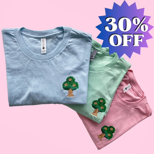 Peach Tree Short Sleeved T-shirt