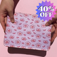 Pink Pixel Cherry Blossom Sakura Mouse Pad Mat
