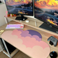 Sunset Water-Resistant Cloud Desk Mat