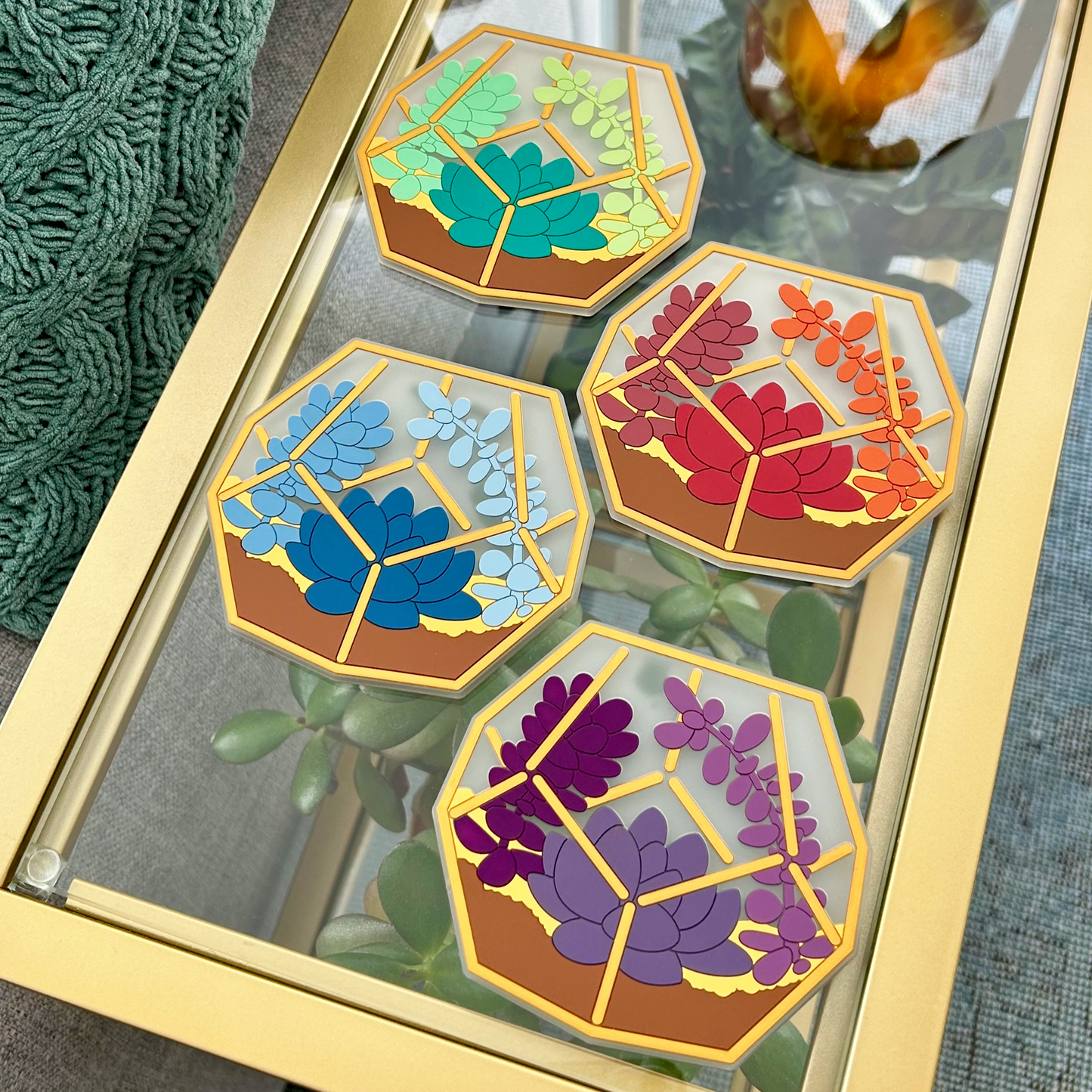 Terrarium Coasters